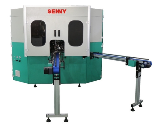 Impressora de tela CNC de garrafas de vidro / metal trabalha para latas de aerossol de vinho