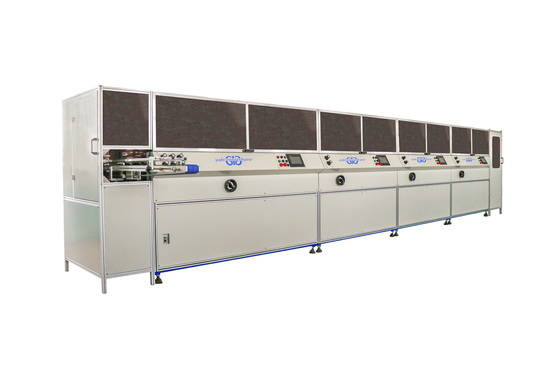 Máquina de serigrafia de garrafa acionada por servo 360 graus para recipientes químicos diários
