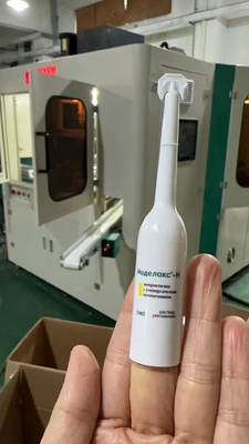 Máquina de impressão de tela de tubo macio com máquina de verniçagem e estampagem a quente