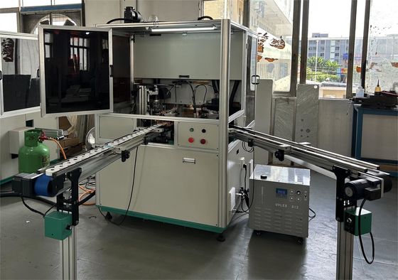 Máquina automática de impressão por tela UV para placas planas e capas