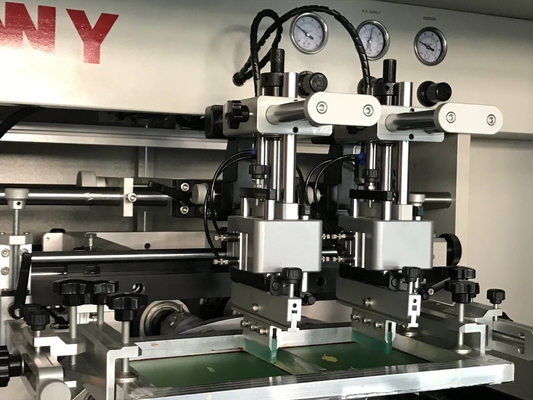 Máquina de impressão de tela a cores 2 sem registo mecânico ou óptico