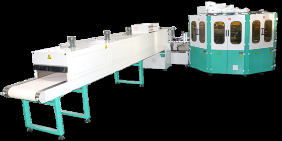 Impressora de Tela de Garrafa Totalmente Automática para Plástico, Metal e Vidro