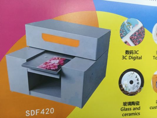 Máquina de impressão de tela 4D UV totalmente automática para placas planas