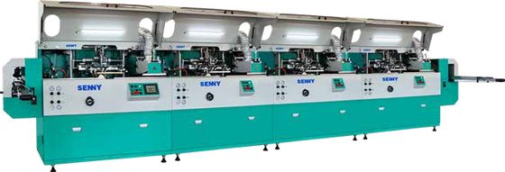 Impressora de tela de garrafas de tinta UV de várias cores com cura IR 85pcs/min