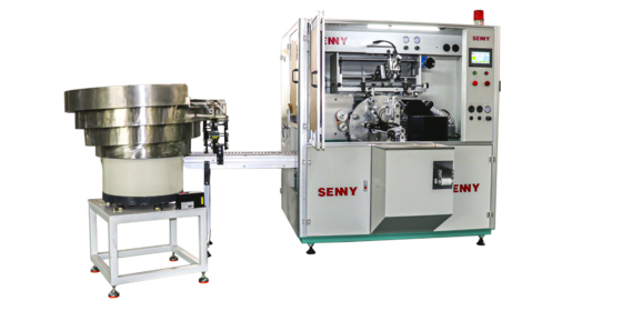 Máquina de Serigrafia Totalmente Automática de 8 Estações de Trabalho e 1 Cor para Seringa/Lápis de Sobrancelha