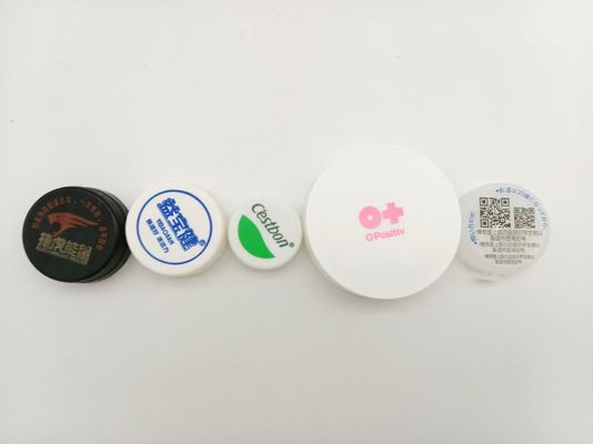 1-2 Color Plastic Bottle Caps High Speed Offset Printing Machine 1600pcs/Min