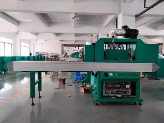 Máquina de Cura UV Profissional para Recipientes Redondos e Planos, Potência de 5KW e Velocidade de Tratamento de 3000 peças/hora