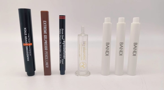 8 Work Station Auto Hot Stamping Machine Printing For Eyebrow Pencil Syringe Up To 45pcs/Min