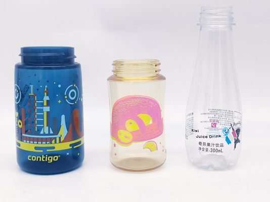 Máquina de Serigrafia UV Automática de 1-8 Cores 85Pcs/Min para Garrafas Plásticas