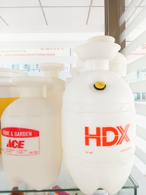 Máquina de impressão de tela UV automática para balde redondo de plástico 3-8L 35 peças/min