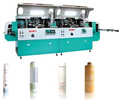 Plastic Bottle 1-8 Color 85 Pcs/Min Automatic UV Printing Machine