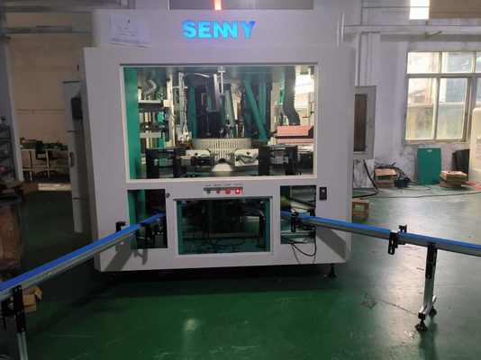 10 Estações de Trabalho Impressora de Tela para Garrafas para Produtos Plásticos e Metálicos Até 55 peças/min