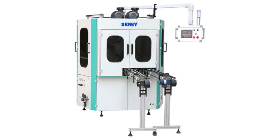 Máquina de Serigrafia Monocromática para Tampas Redondas nas Indústrias Química Diária e Cosmética