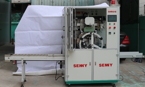 SHR618 Máquina automática de estampagem a quente até 3000pcs/h com servomotor e função de registo