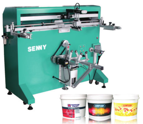 máquina de 1000X250mm 10pcs/Min Semi Automatic Screen Printing para a cubeta