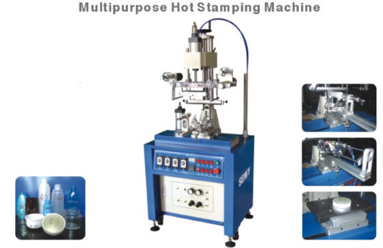 máquina de impressão metálica da folha 1000pcs/Hr, máquina de carimbo industrial do metal de 120x200mm