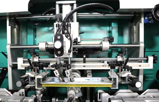 Equipamento de impressão automático da tela de 4 cores, impressora giratória da tela do GV 50pcs/Minute