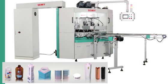 45pcs/Min 4 estações 60Hz Máquina de serigrafia totalmente automática