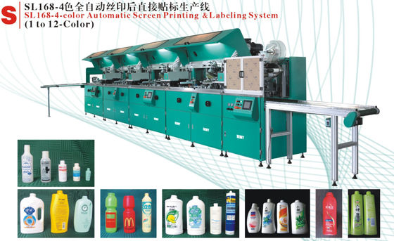 SGS Máquina de serigrafia totalmente automática Até 4800pcs/h