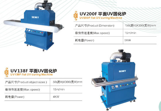 15m pela certificação de cura UV do CE da máquina de Mininute 4000W