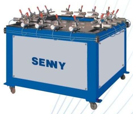 tela 6kg/Cm2 que imprime esticando a máquina, maca pneumática da tela de 750X750mm