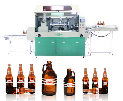 Máquina de impressão totalmente automático da tela do CE 2400pcs/Hr para a garrafa de vidro