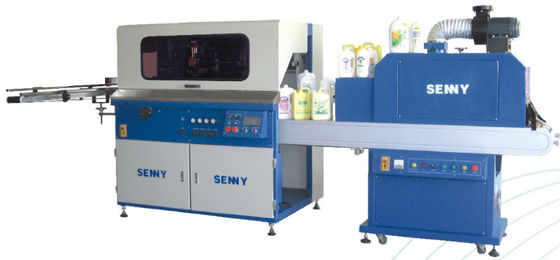 equipamento de impressão automático da tela 6000pcs/Hr de 200x250mm para a garrafa