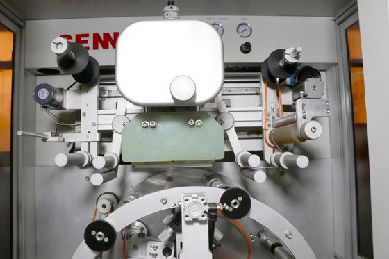 máquina de impressão da tela do tubo de cor de 380V 4200pcs/Hr 2 para o metal