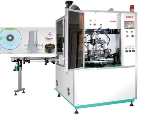 Máquina de impressão de tela plana automática SGS para CD