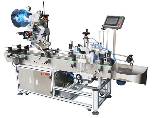 0.6mpa 1.5KW Máquina de rotulagem automática de etiquetas para garrafas redondas