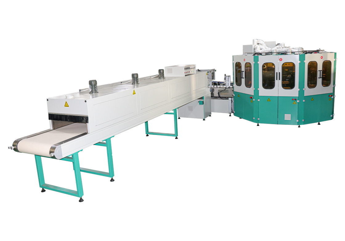 Impressora de tela CNC de 1-6 cores com cura IR para garrafas e copos de alimentação para bebês
