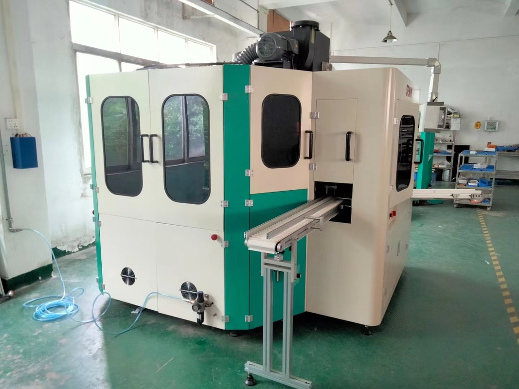 Máquina de impressão de tela de tubo macio com varnissagem e estampagem a quente, impressora servo-driven