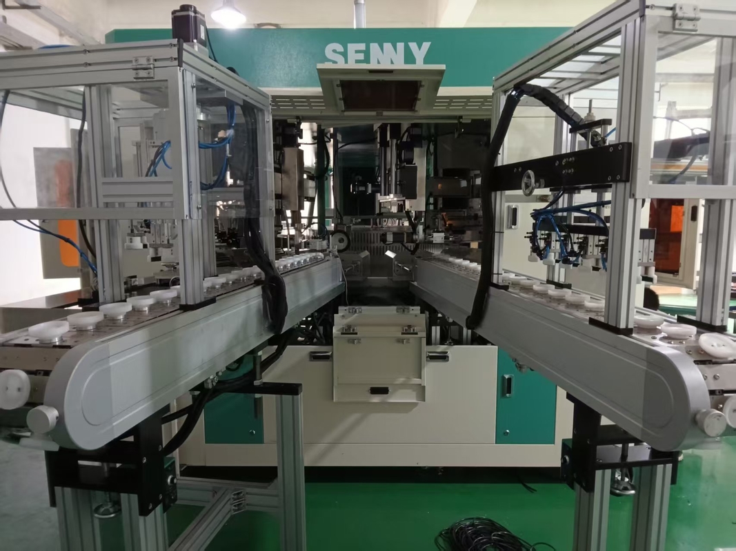 Impressora de Tela de Garrafa Totalmente Automática para Plástico, Metal e Vidro