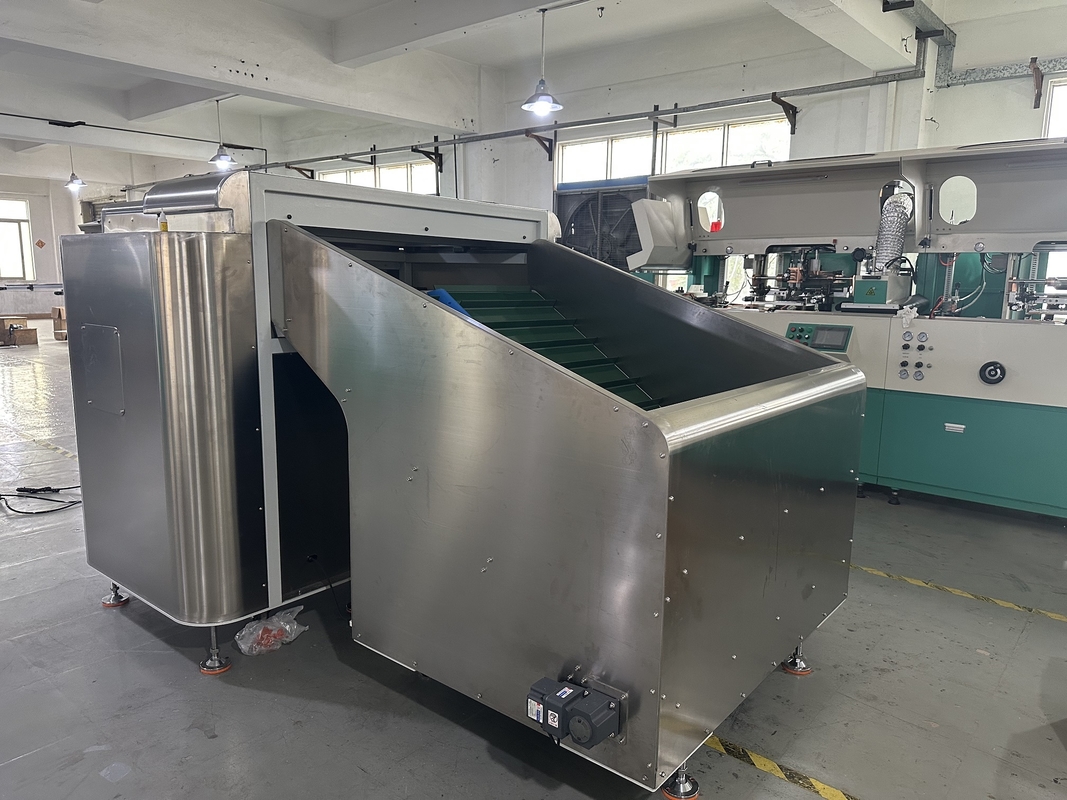 Impressora de tela de garrafas totalmente automática para recipientes cilíndricos 100pcs/min