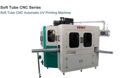 Máquina de Impressão UV Automática CNC para Tubos Macios de 3 Cores, 80 peças/min