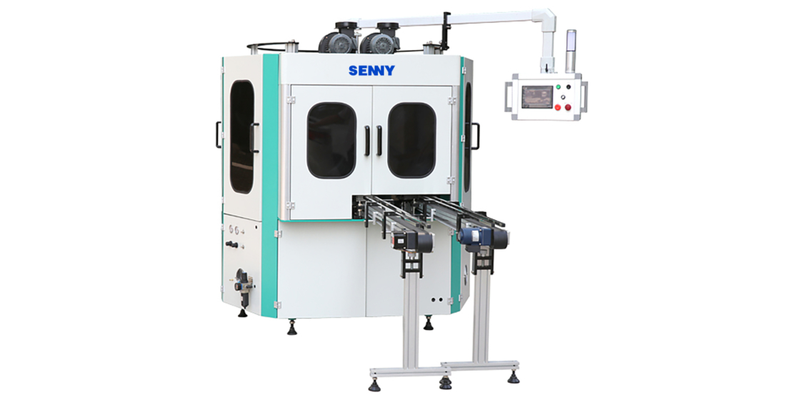 1-Cor 50 Pcs/Min Máquina de impressão de tela UV automática para tampa redonda/plana