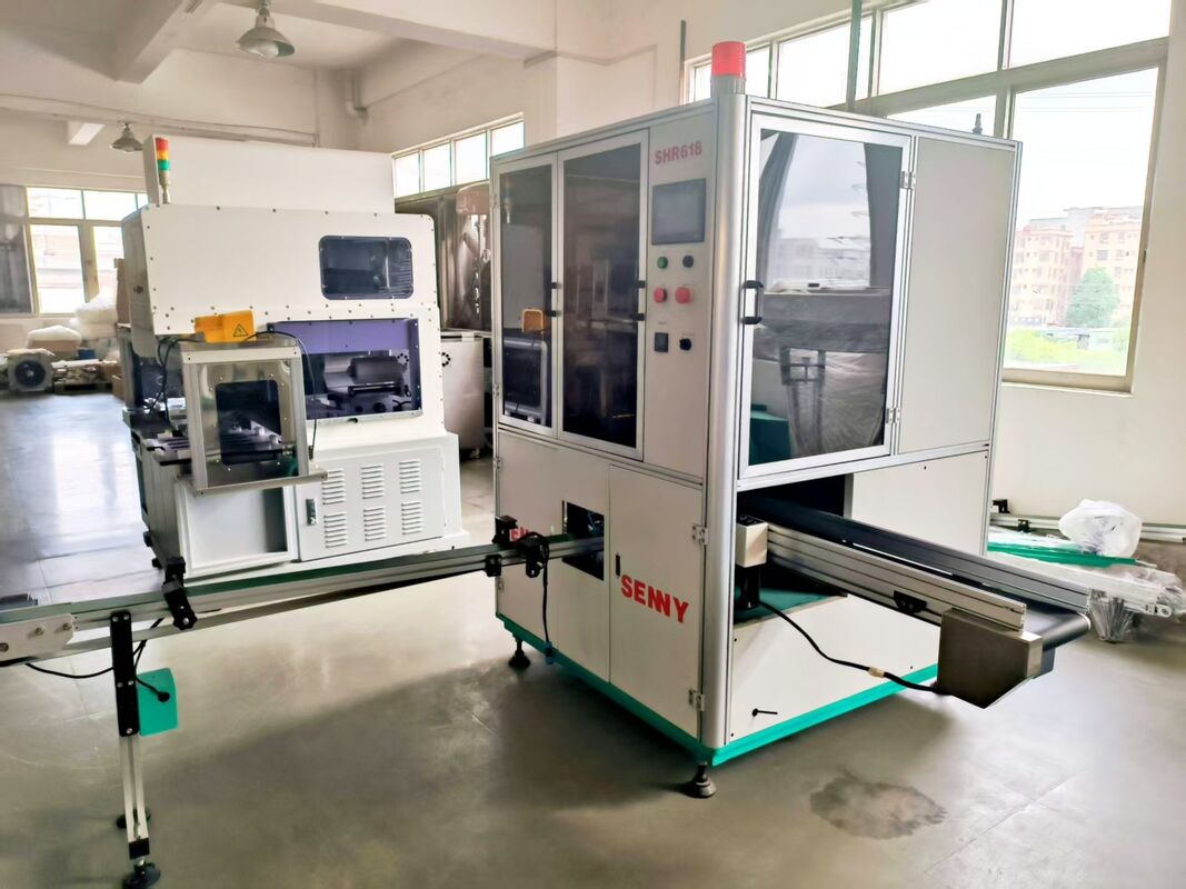 SHR618 Máquina automática de estampagem a quente até 3000pcs/h com servomotor e função de registo
