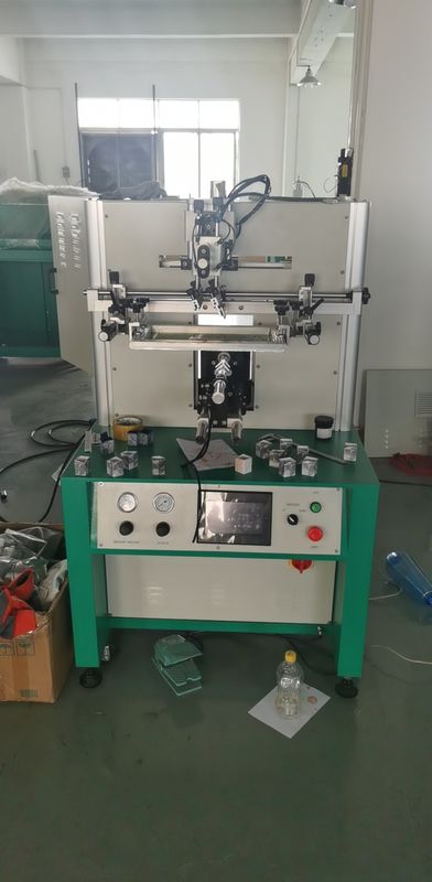 Máquina de impressão da tela de seda de Digitas do servo motor com controle do pé de Max Printing Area 350 X250mm