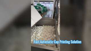 Máquina de impressão de tampas totalmente automática